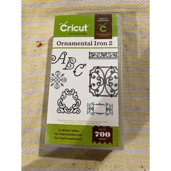 Cricut Ornamental Iron 2 Art Cartridge - Picture 1 of 3
